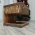 Тумбочка прикроватная из натурального дерева