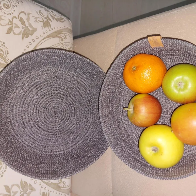 Комплект корзинок из полиэфирного шнура