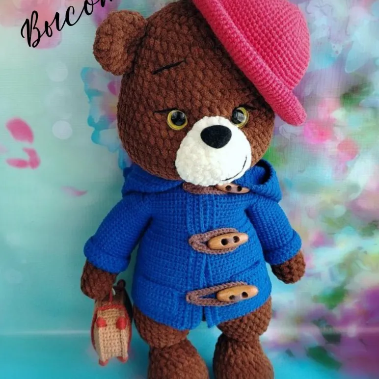 Мягкая игрушка медведь Паддингтон