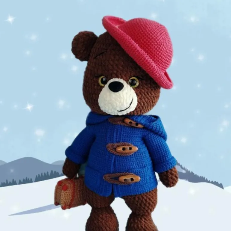 Мягкая игрушка медведь Паддингтон