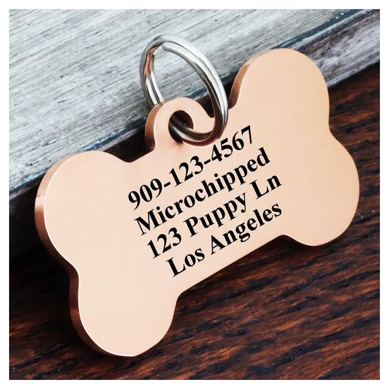 Адресник на ошейник