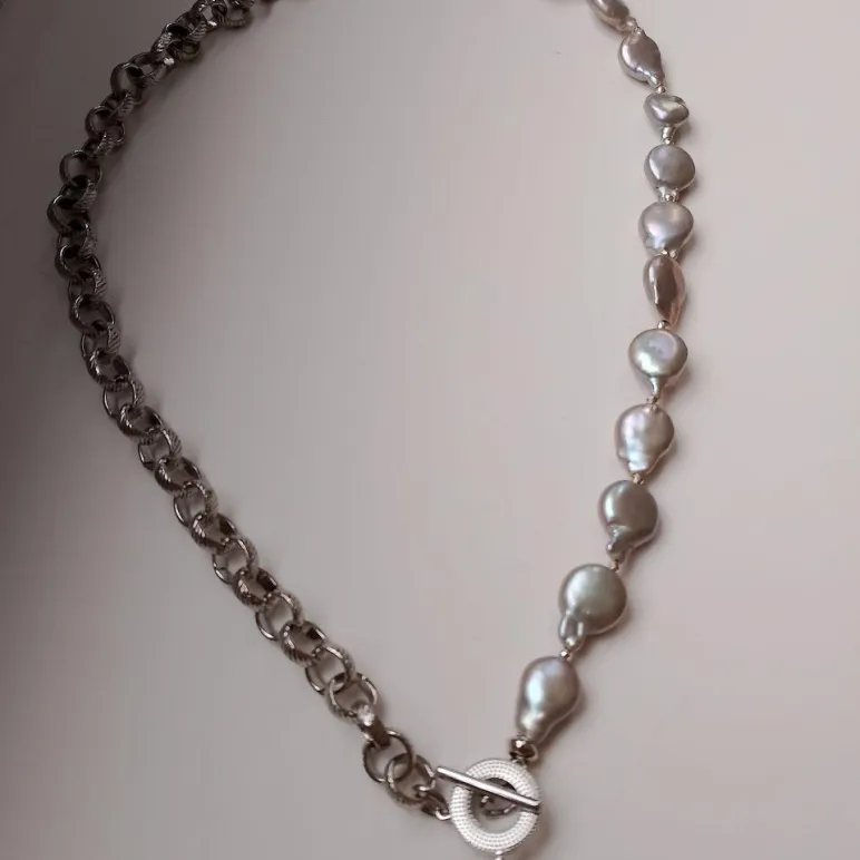 Колье: "Жемчужное сердце"