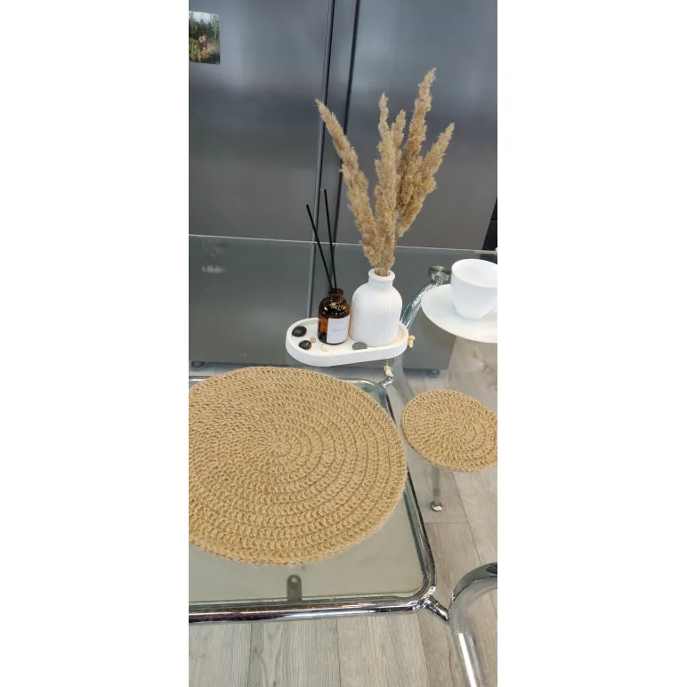 Набор салфеток из джута Пинтерест