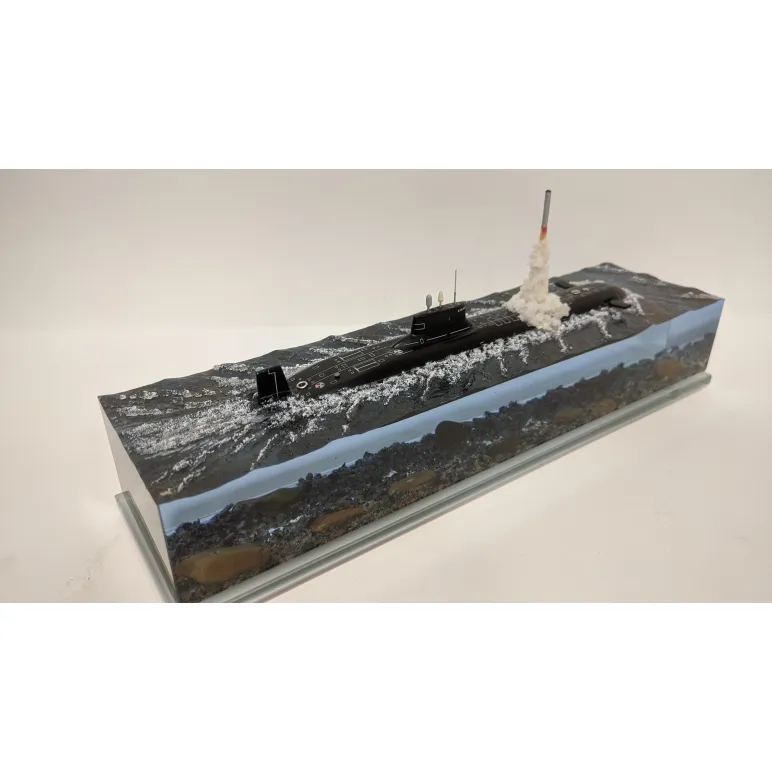 Модель АПЛ проект 941 "Акула"