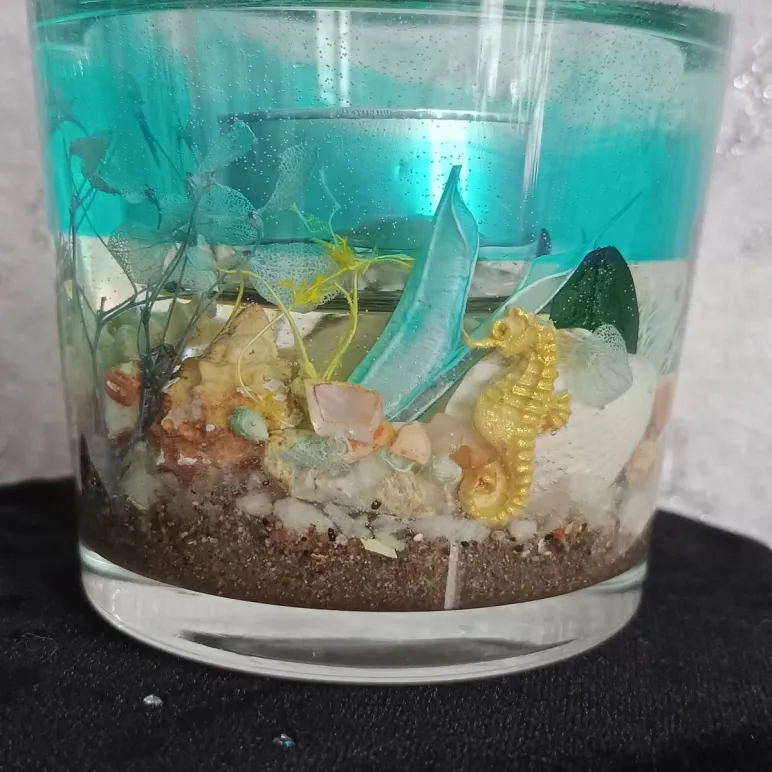 Подсвечник ручной работы Грезы моря