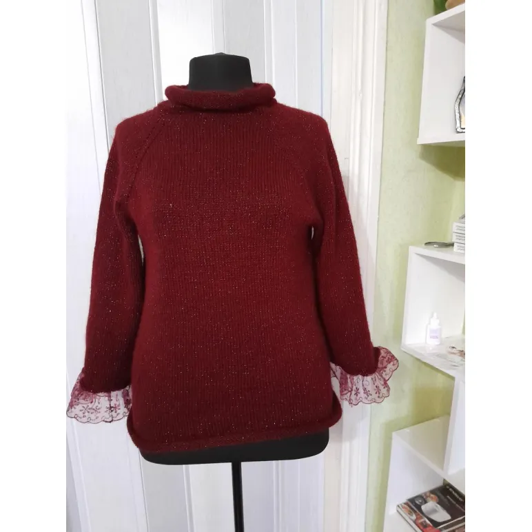 Джемпер ручной работы