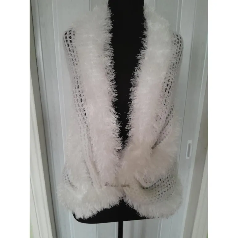 Палантин ручной работы