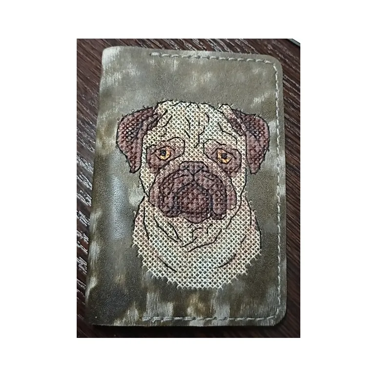 Обложка для паспорта из натуральной кожи