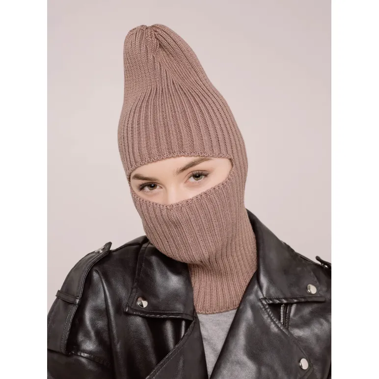 Балаклава вязаная шапка шлем