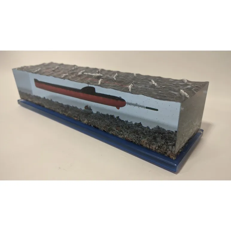 АПЛ проект 627 К3 "Ленинский комсомол". Подводная лодка