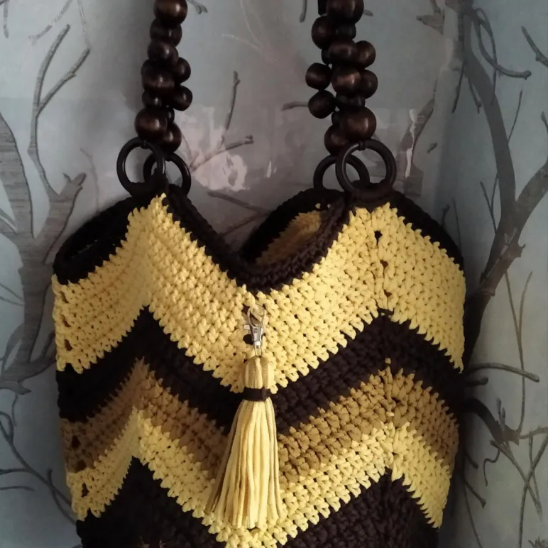 Сумка вязаная