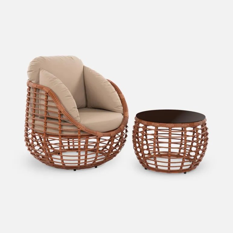 Кофейный стол "LOTUS" Африканский закат