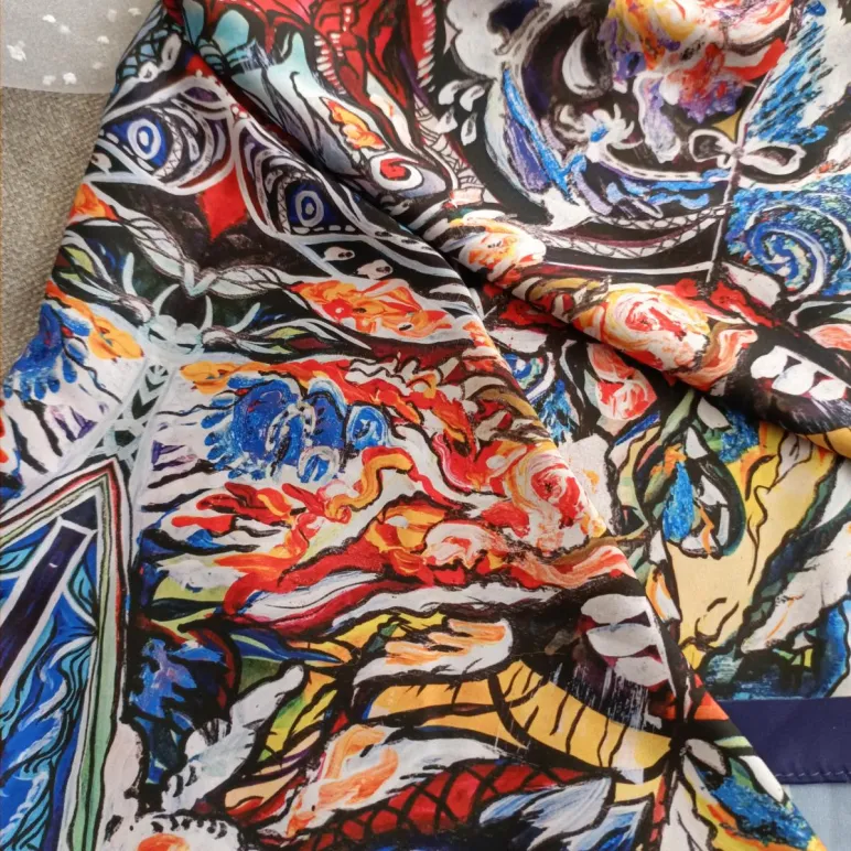 Авторский платочек, дизайн Ирины Кузиной 7]