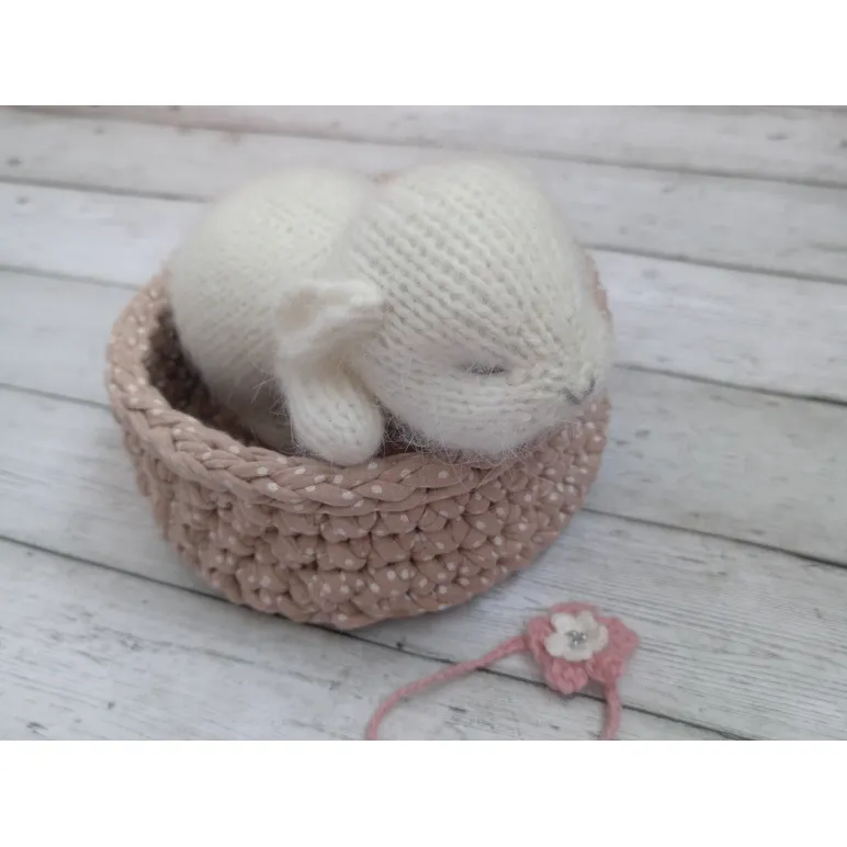 Игрушка Спящий зайчик