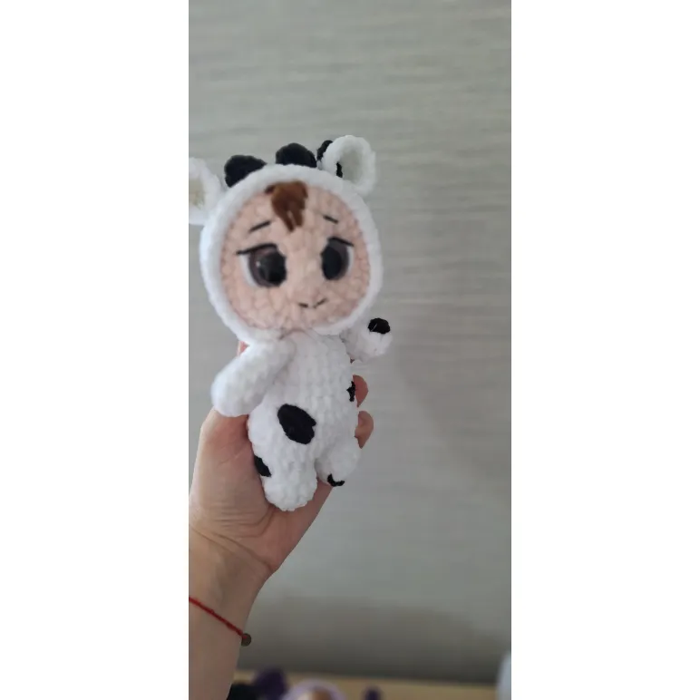 Игрушка вязанная пупсы