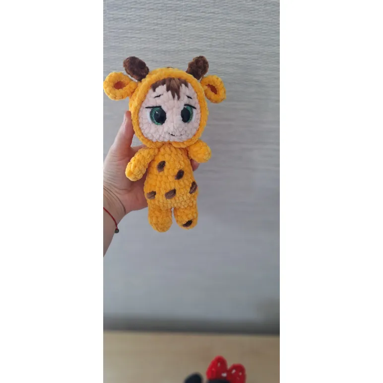 Игрушка вязанная пупсы