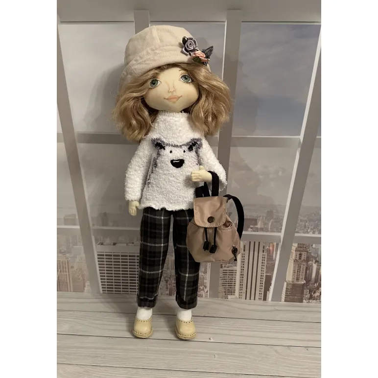 Кукла текстильная интерьерная