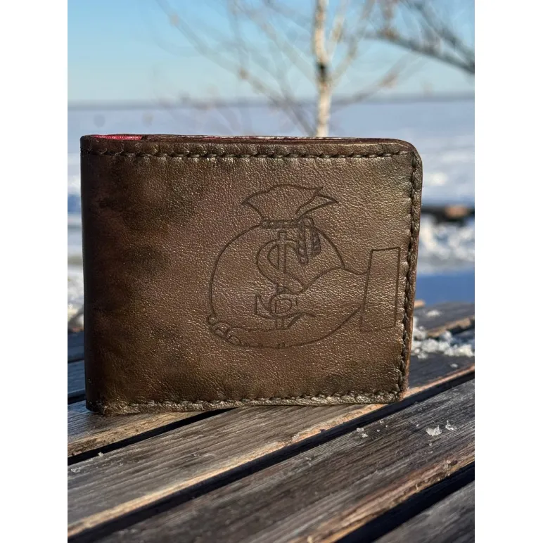 Кошелек кожаный