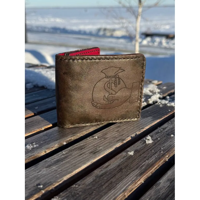 Кошелек кожаный