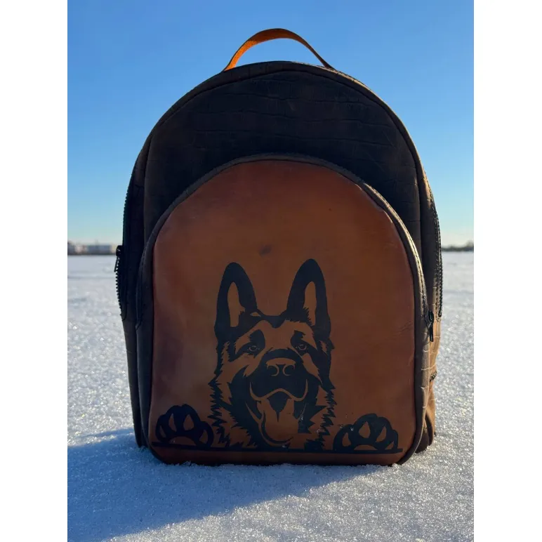 Рюкзак кожаный