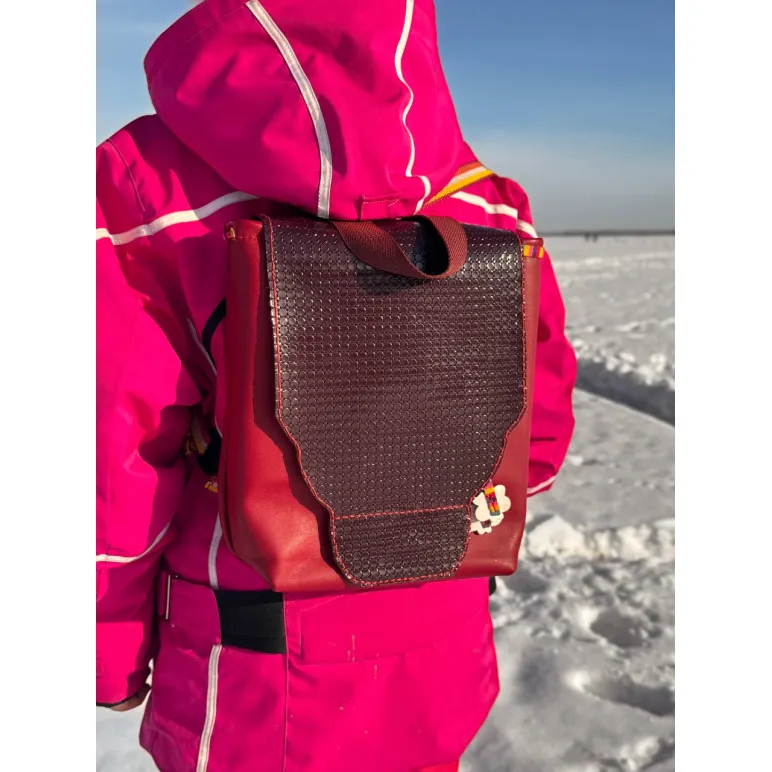 Рюкзак кожаный