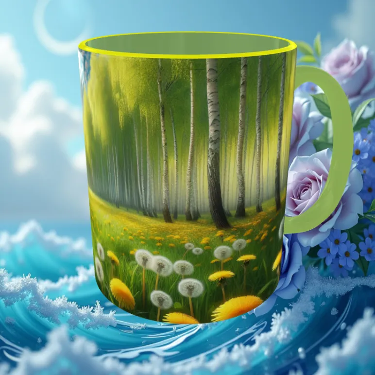 КРУЖКА МАЙ-ОДУВАНЧИКИ Кружка Май-одуванчики