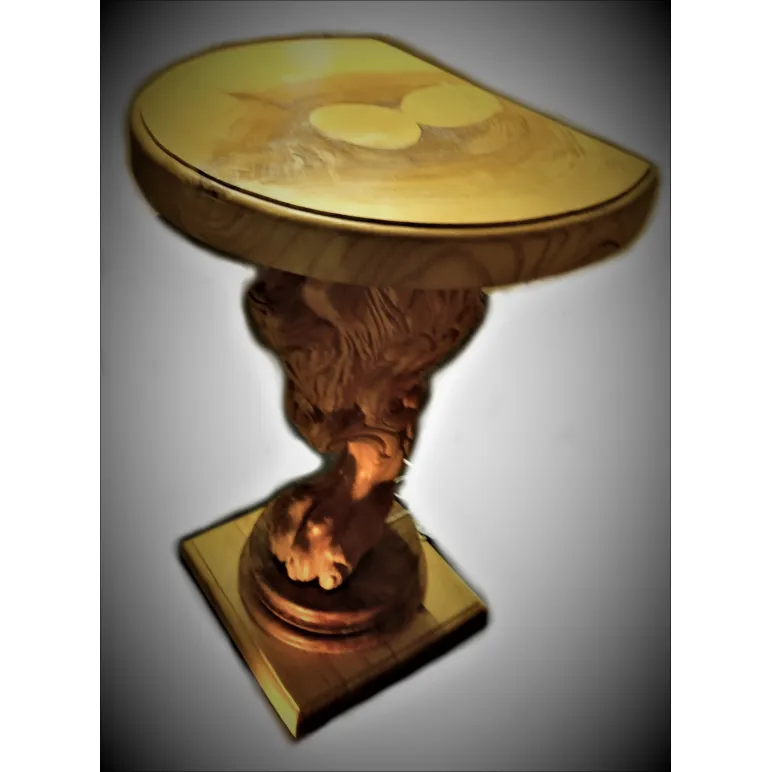 Стол консоль из массива, ручная работа.