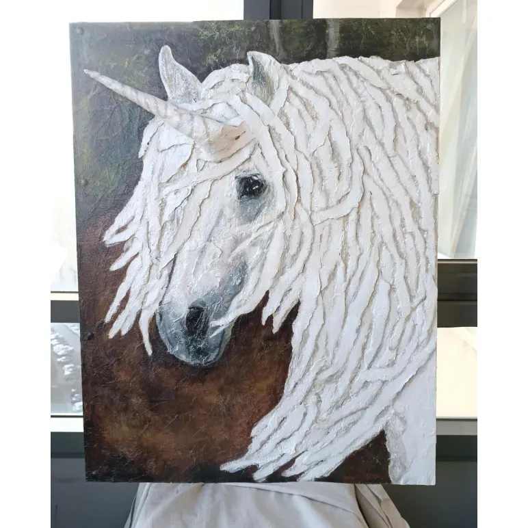 Волшебный Единорог:  панно, интерьерная картина