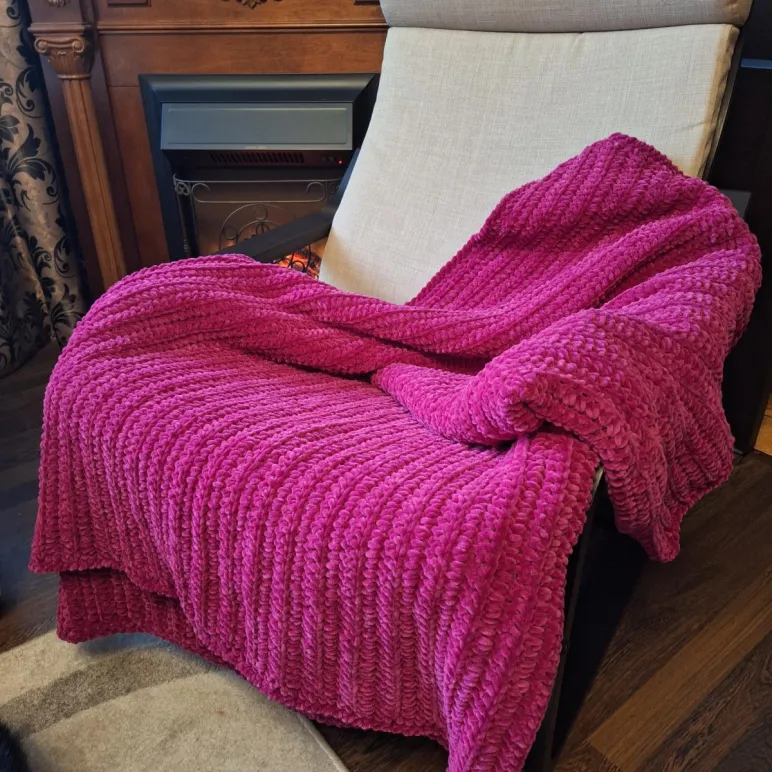 Плед "Фуксия" , детский180*140 в упаковке сумка