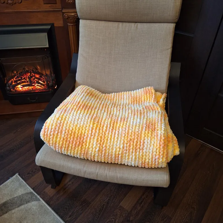 Плед "Солнце" 230*180 в упаковке сумка