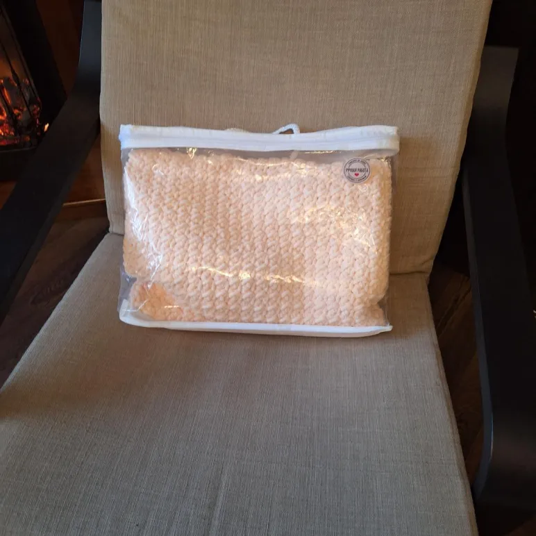 Плед "Нежность", для новорождённых 92*87 в упаковке сумка