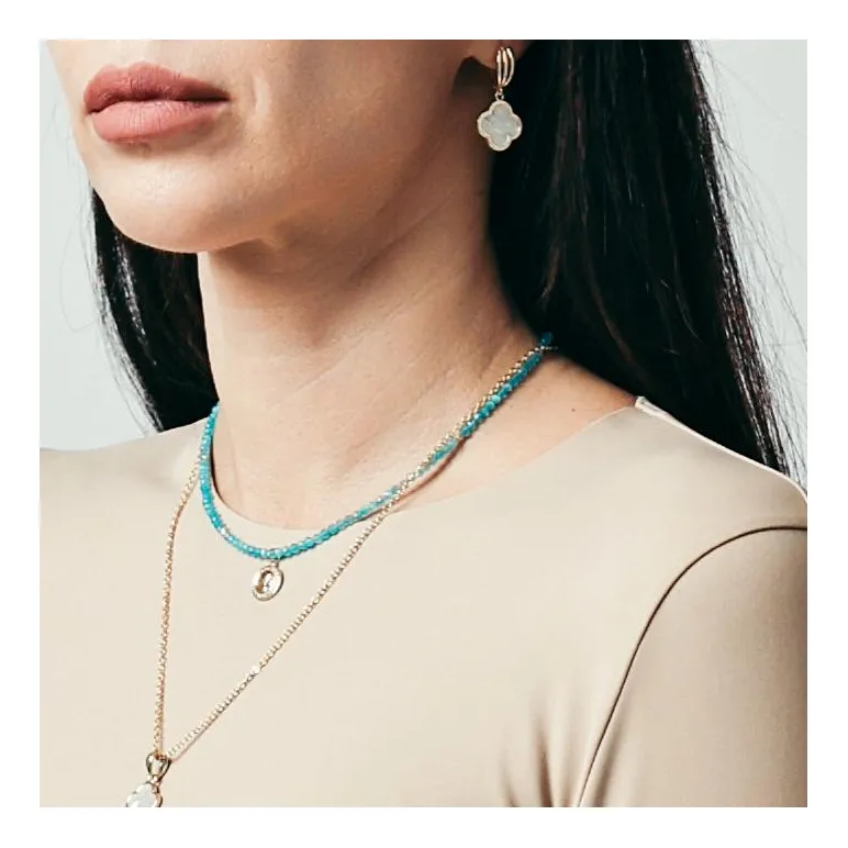 Комплект украшений ,клевер.