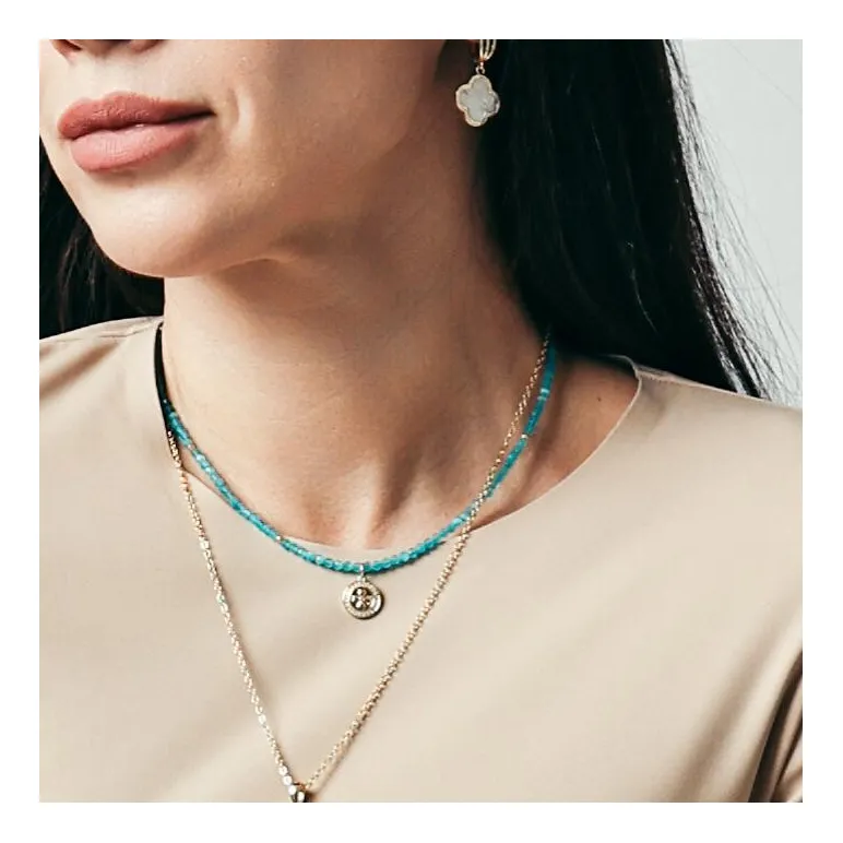 Комплект украшений ,клевер.