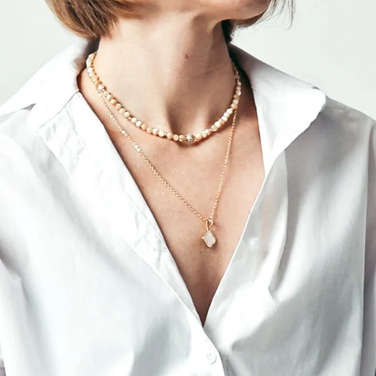 Комплект украшений ,клевер.