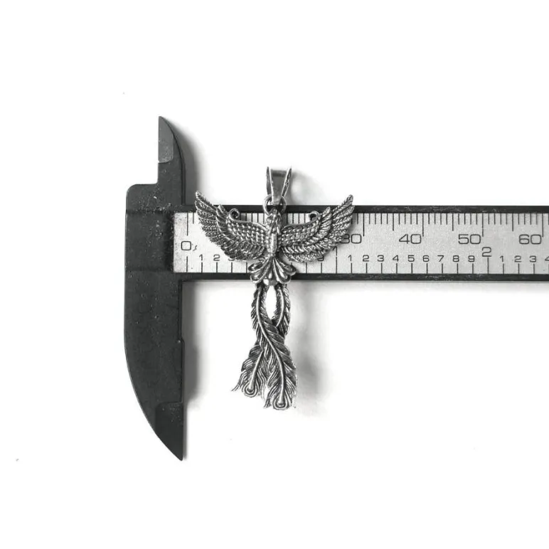 Кулон из серебра "Феникс"