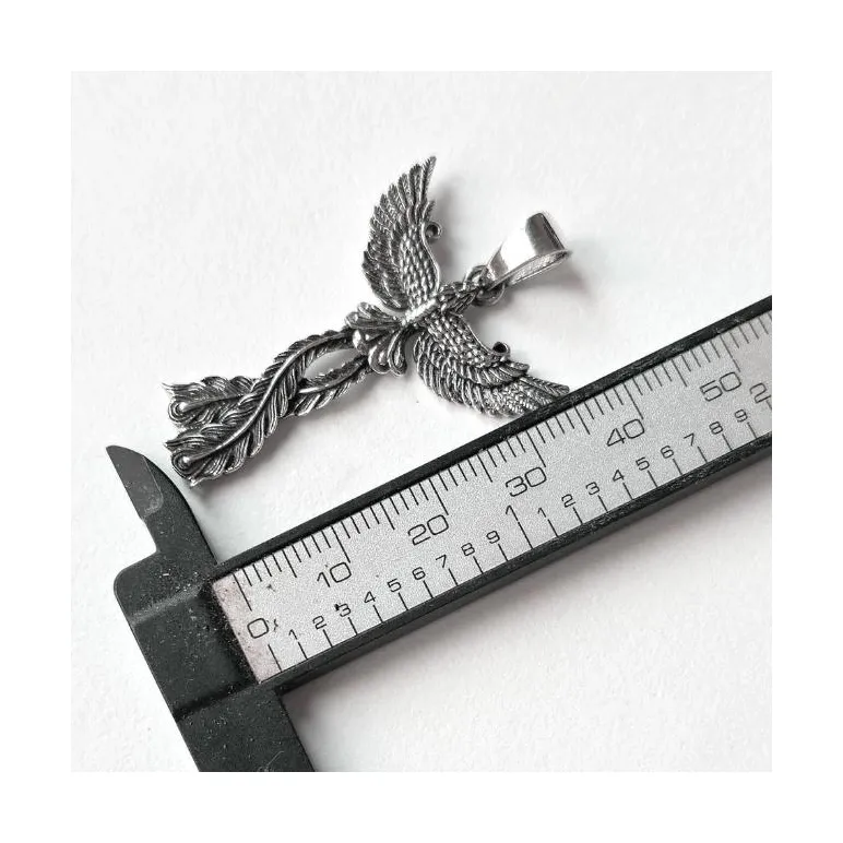 Кулон из серебра "Феникс"