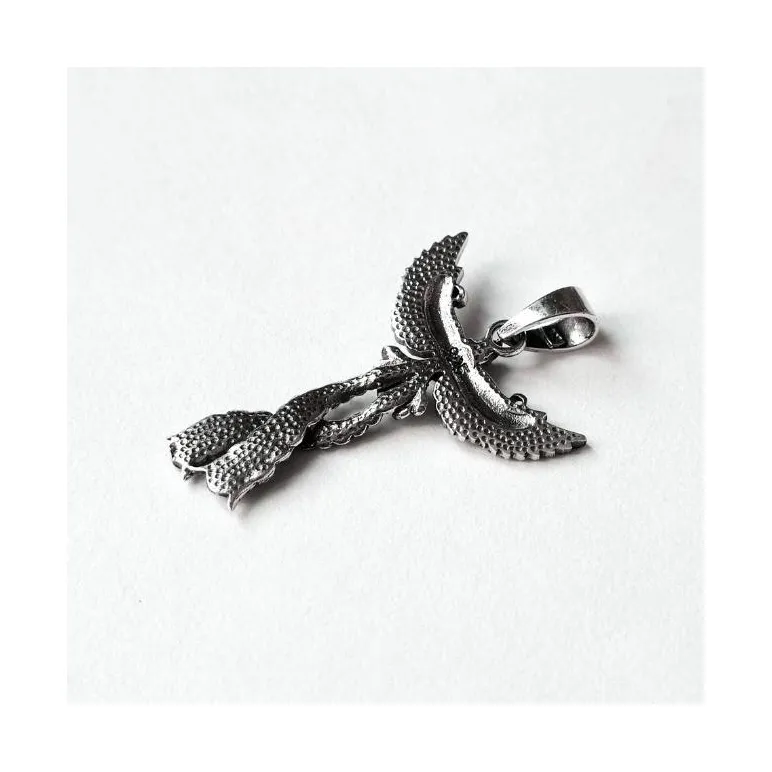 Кулон из серебра "Феникс"