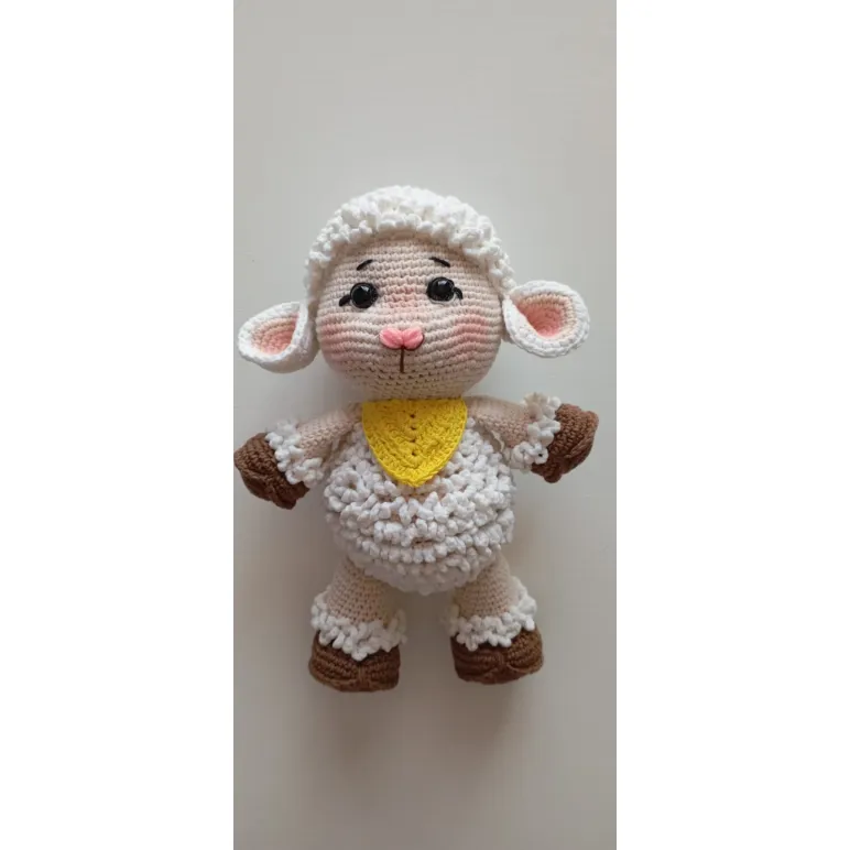 ИГРУШКА АМИГУРУМИ — ЯГНЕНОК Игрушка Амигуруми — Ягненок