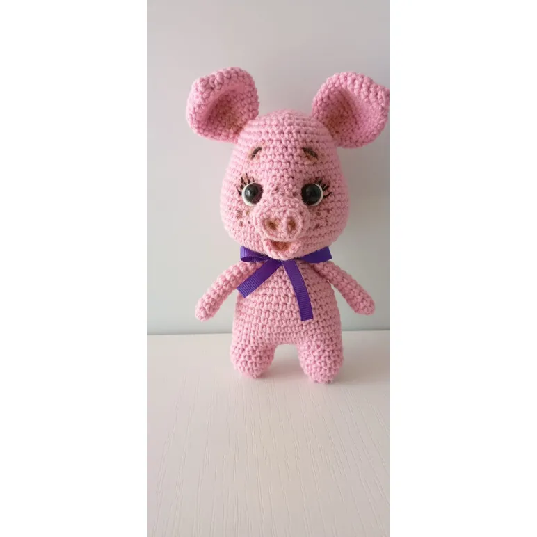 ИГРУШКА АМИГУРУМИ — ПОРОСЁНОК Игрушка Амигуруми — Поросёнок