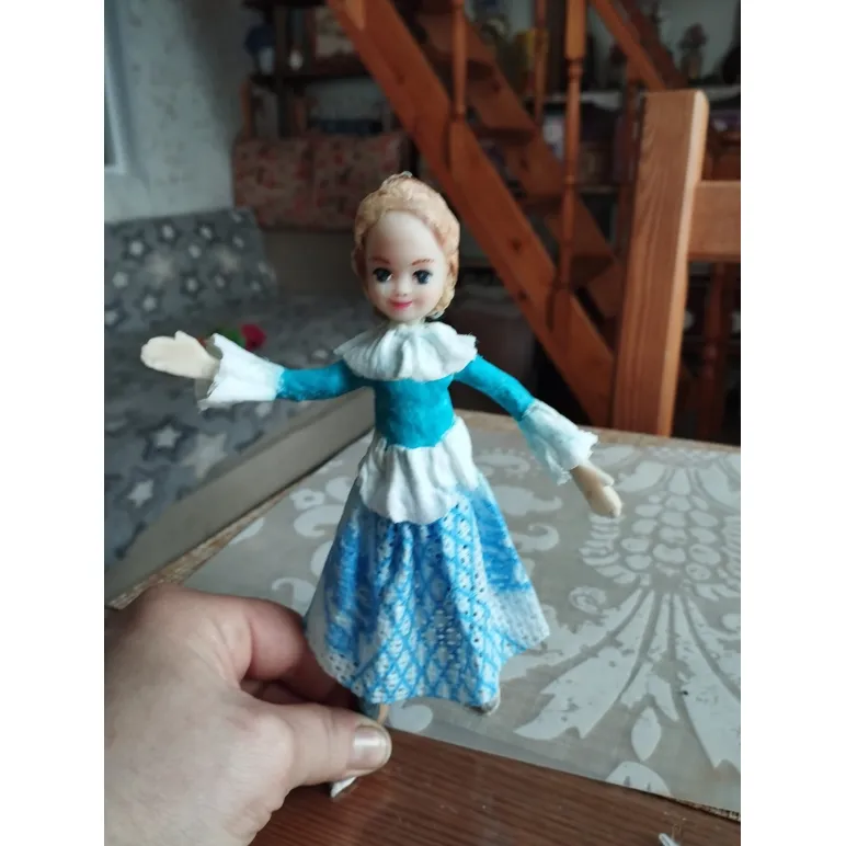 Кукла интерьерная Ватная — из ваты