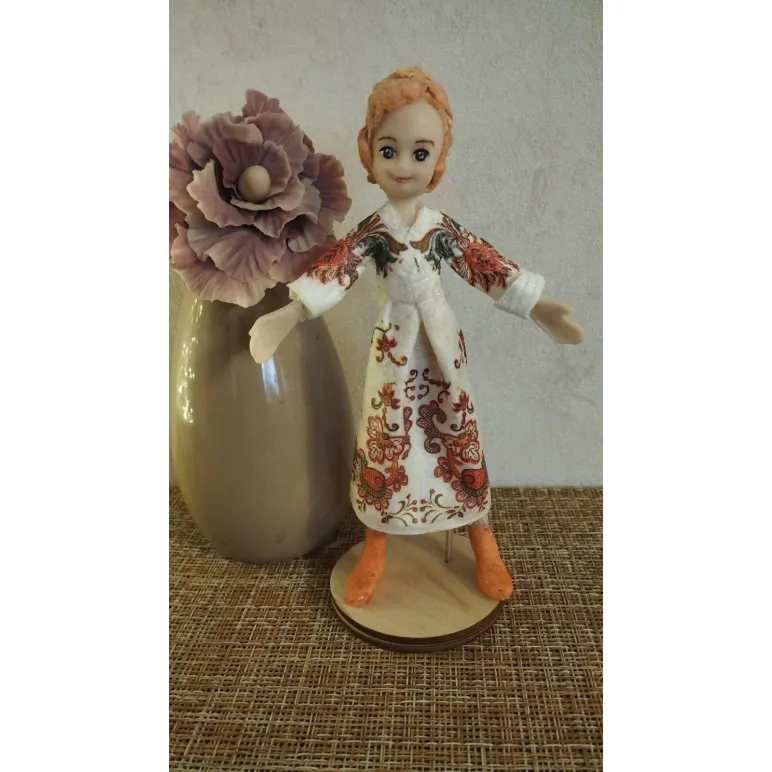 Кукла интерьерная Ватная — из ваты