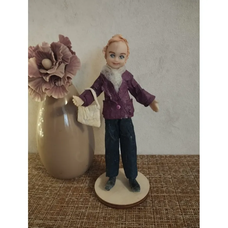 Кукла интерьерная Ватная — из ваты