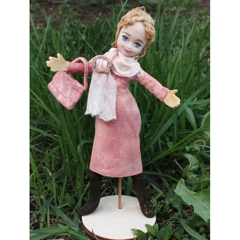 Кукла интерьерная Ватная — из ваты