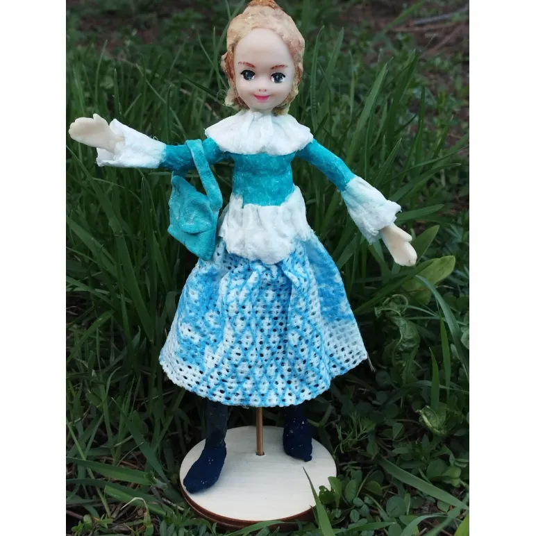 Кукла интерьерная Ватная — из ваты