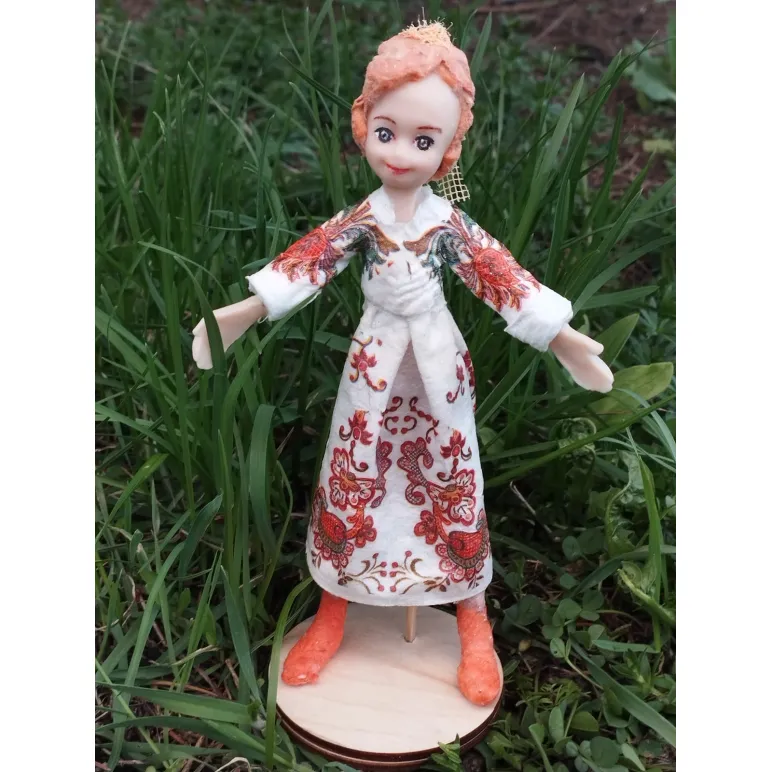 Кукла интерьерная Ватная — из ваты