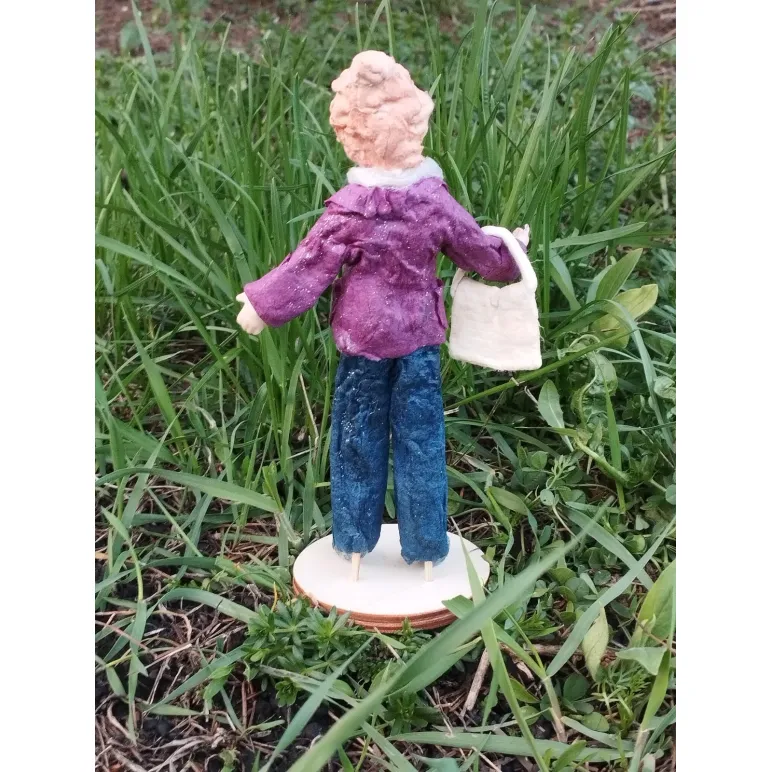 Кукла интерьерная Ватная — из ваты