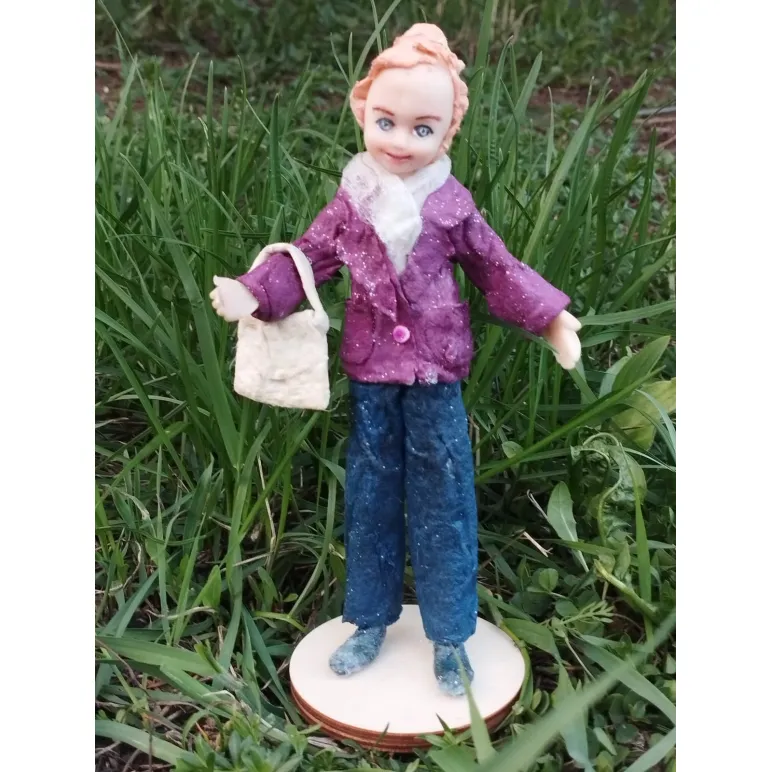 Кукла интерьерная Ватная — из ваты