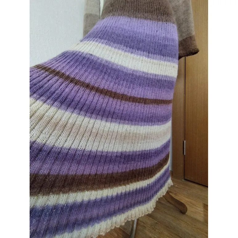 Платье вязаное женское