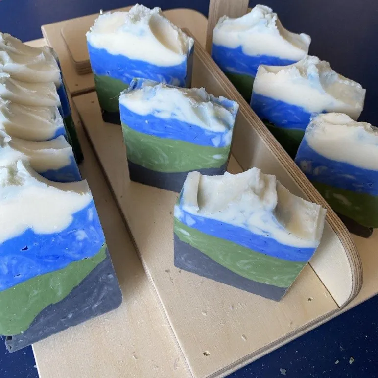 Мыло натуральное ручной работы Романтика Гор