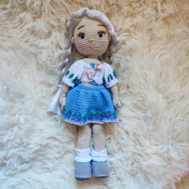 Кукла амигуруми Фея